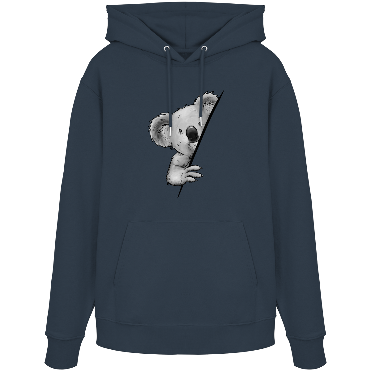 Koala Bär Illustration - Organic Hoodie