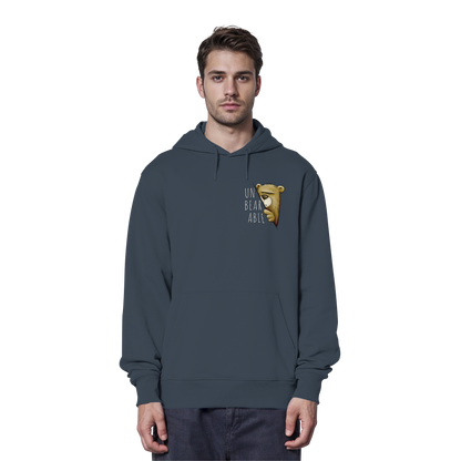 Unbearable – Unerträglich Bär - Organic Hoodie