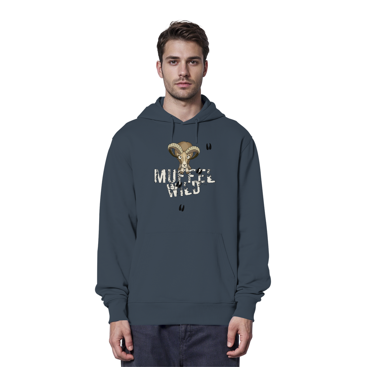 Muffel Wild Mufflon - Organic Hoodie