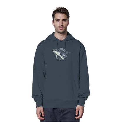 Whale, Hello There | Buckelwal - Organic Hoodie