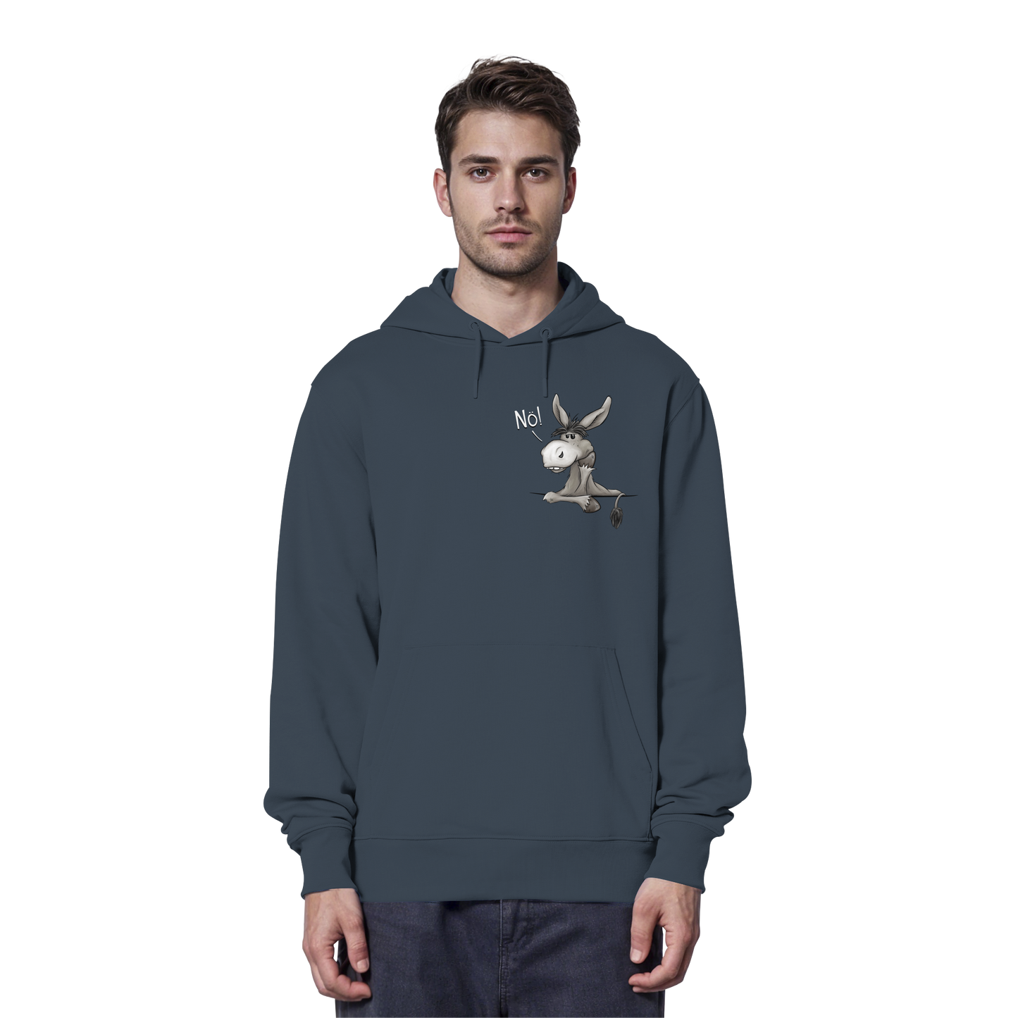 Nö! Störrischer Esel - Organic Hoodie
