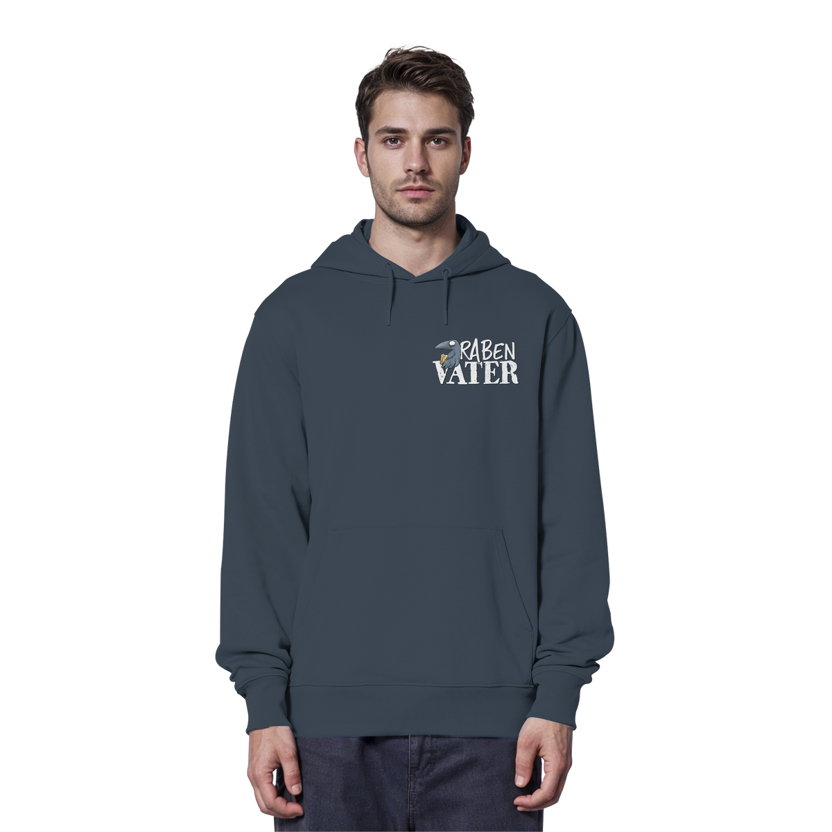 Rabenvater Krähenpapa - Organic Hoodie