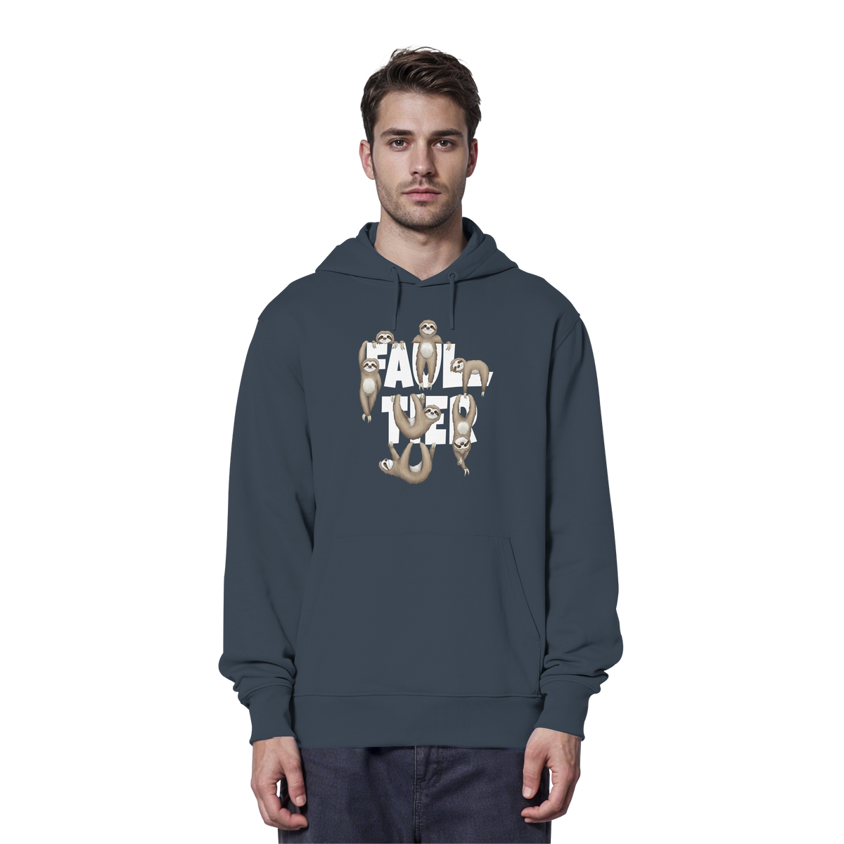 Viele gechillte Faultiere - Organic Hoodie