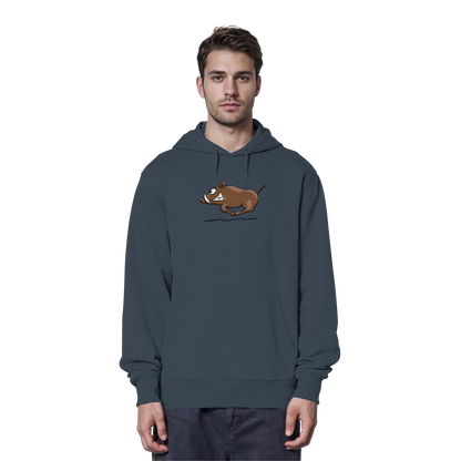 sauwildes Wildschwein | Wildsau  - Organic Hoodie