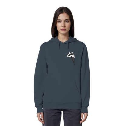 Lässiger Dachs Meister Grimbart - Organic Hoodie