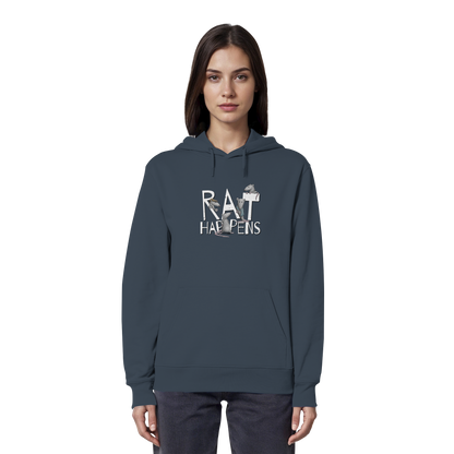 Rat Happens Ratten - Organic Hoodie