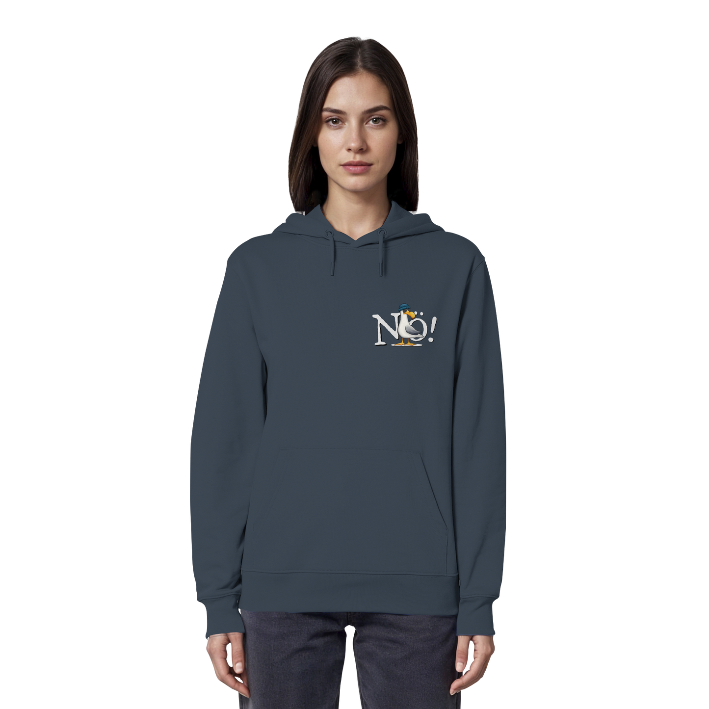 Nö Kein Bock Möwe - Organic Hoodie