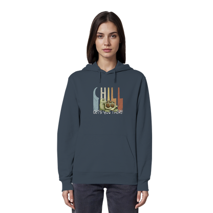 Gechillt gemütliche Schildkröte - Organic Hoodie