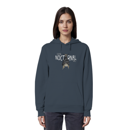 100% nachtaktive Fledermaus - Organic Hoodie