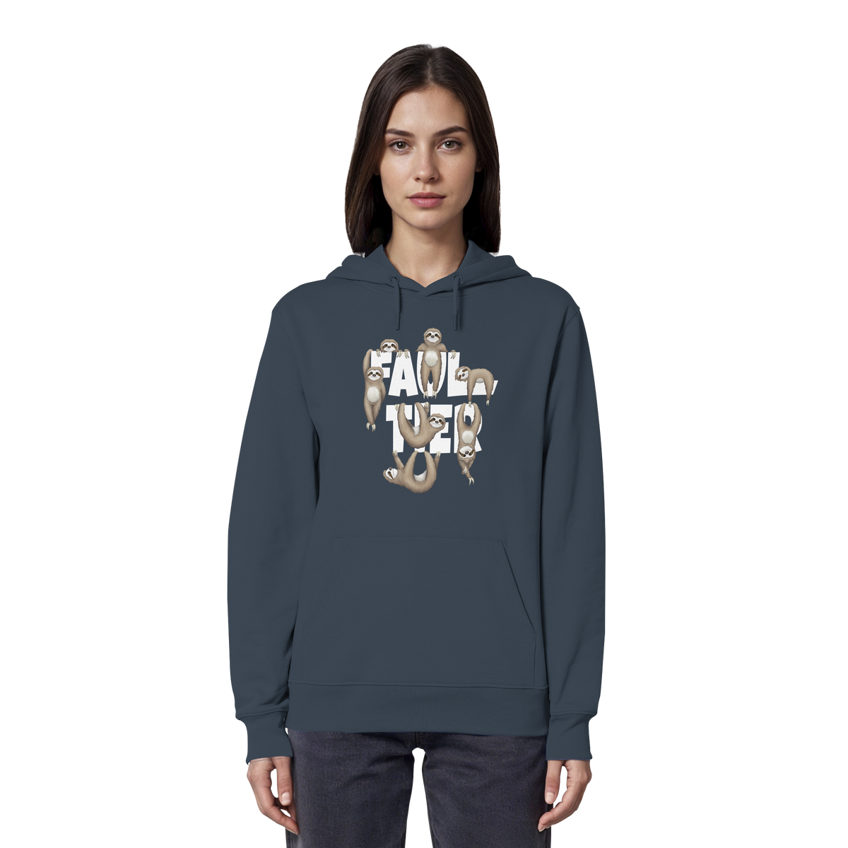Viele gechillte Faultiere - Organic Hoodie