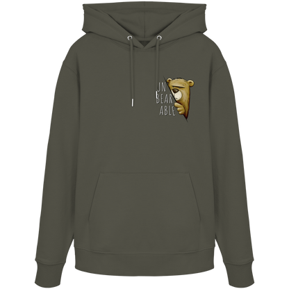 Unbearable – Unerträglich Bär - Organic Hoodie