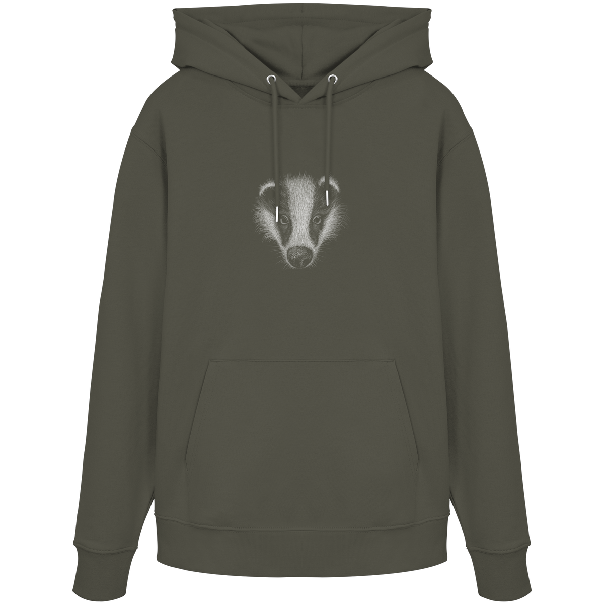 Kritzel-Kunst Dachs Illustration - Organic Hoodie