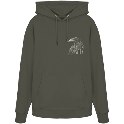 Rabenvater schwarzer Rabe Krähe - Organic Hoodie