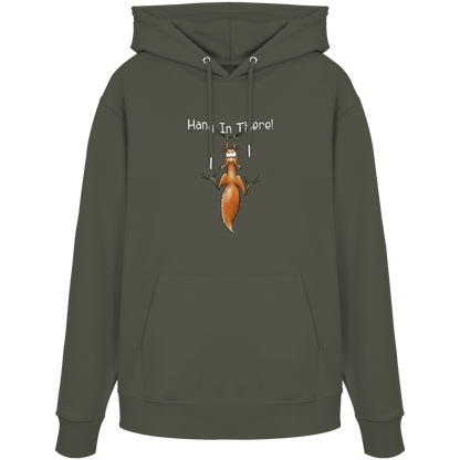 Hang In There | Lässiges Eichhörnchen - Organic Hoodie