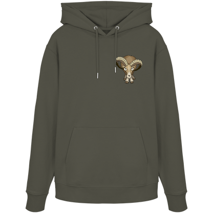 Bockiges Mufflon Widder Schafbock - Organic Hoodie