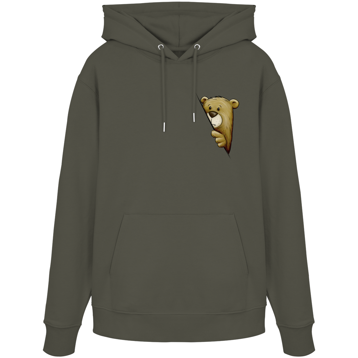 Funky Bär Illustration - Organic Hoodie