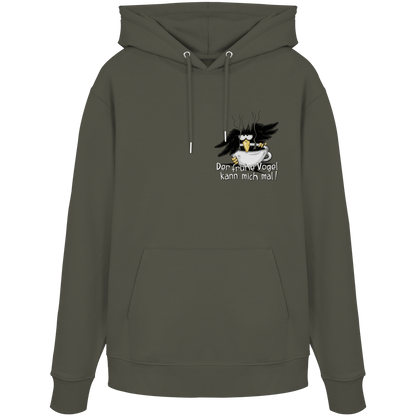 Der frühe Vogel kann mich mal | Kaffee Rabe - Organic Hoodie