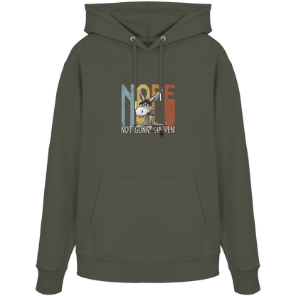 Nope | bockiger Esel - Organic Hoodie