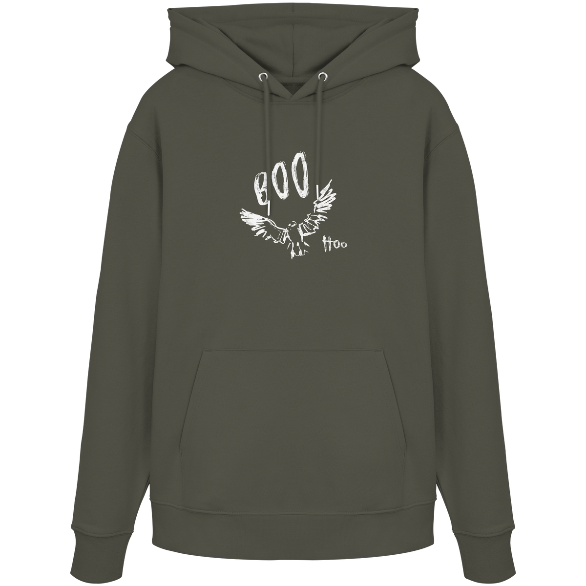 Boo Hoo! Fliegende Eule  - Organic Hoodie