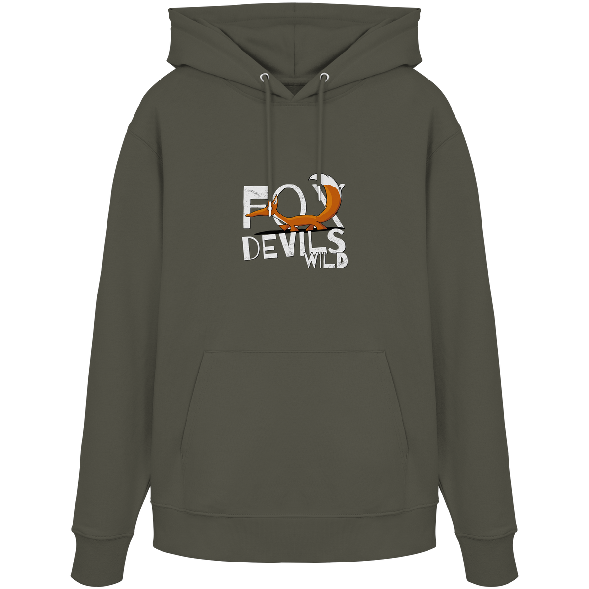 Fox-Devils-Wild Fuchs - Organic Hoodie