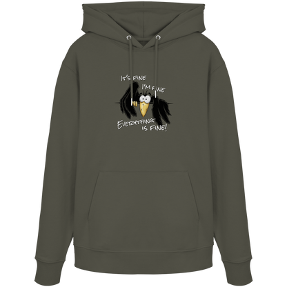 I’m Fine Rabe | Alles Gut Krähe - Organic Hoodie