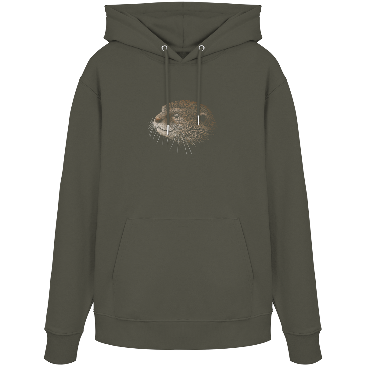 Otter Bleistift Zeichnung KritzelKunst - Organic Hoodie