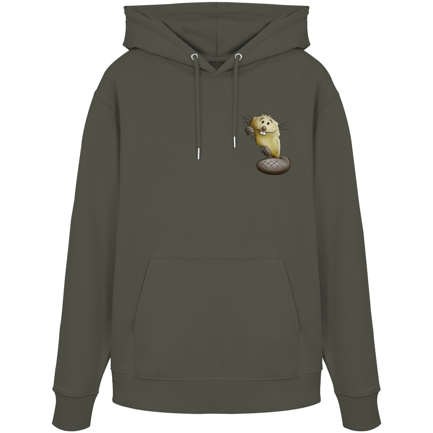 Lustiger frecher Biber - Organic Hoodie