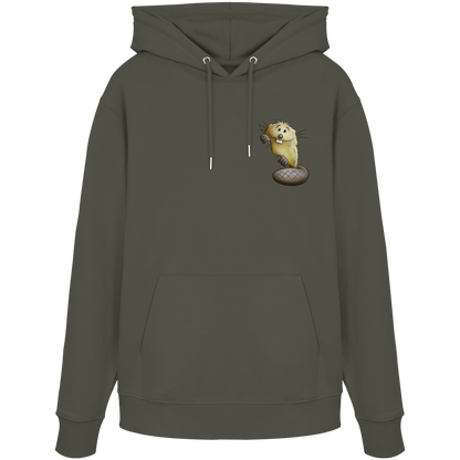 Lustiger frecher Biber - Organic Hoodie