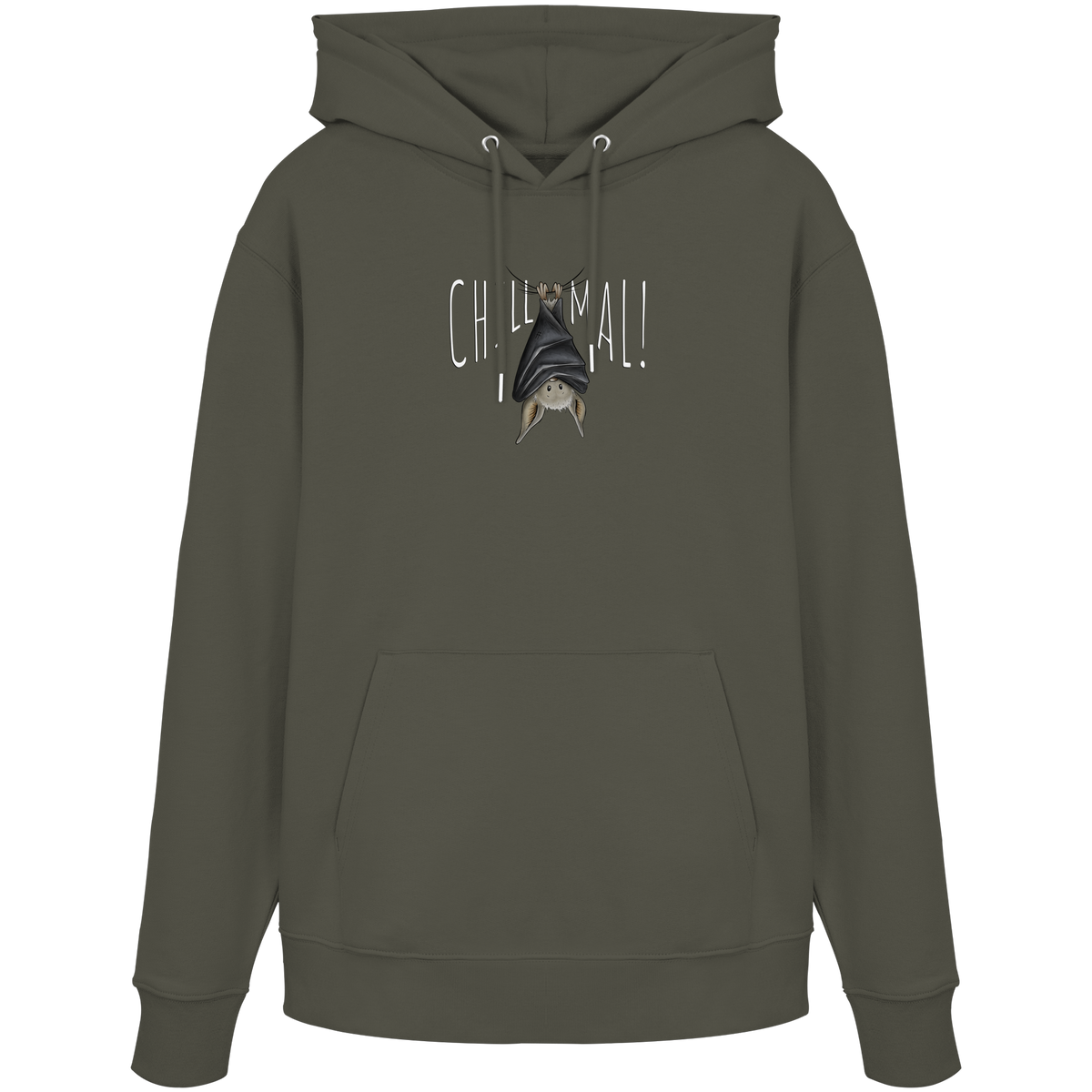Chill Mal gemütliche Fledermaus - Organic Hoodie