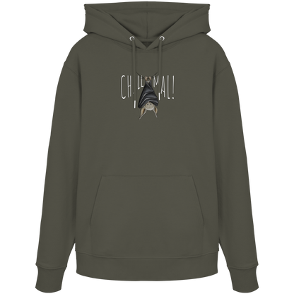 Chill Mal gemütliche Fledermaus - Organic Hoodie