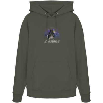 Lass mal abhängen Fledermaus - Organic Hoodie