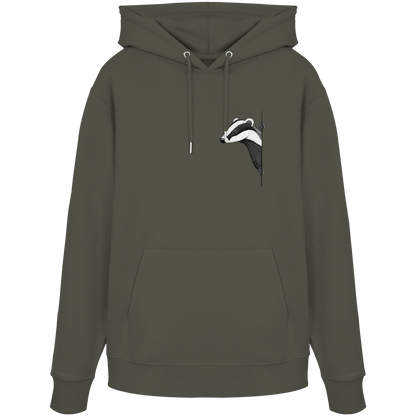 Lässiger Dachs Meister Grimbart - Organic Hoodie