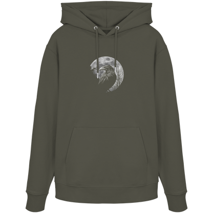 Vollmond-Rabe - Organic Hoodie