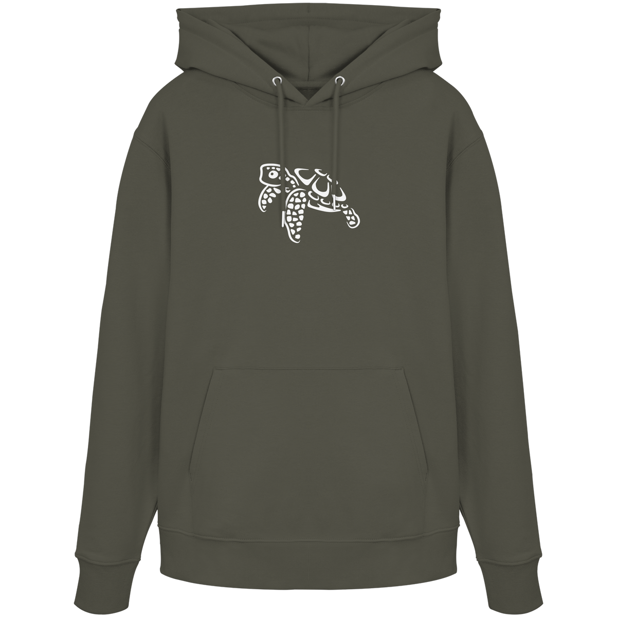 schwimmende Meeres-Schildkröte - Organic Hoodie
