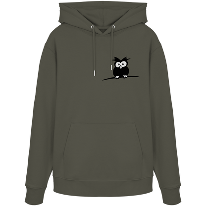 Kleine struppige Eule - Organic Hoodie