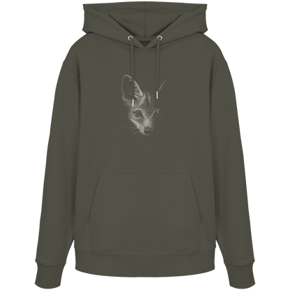 Fuchs Kritzelkunst Illustration - Organic Hoodie