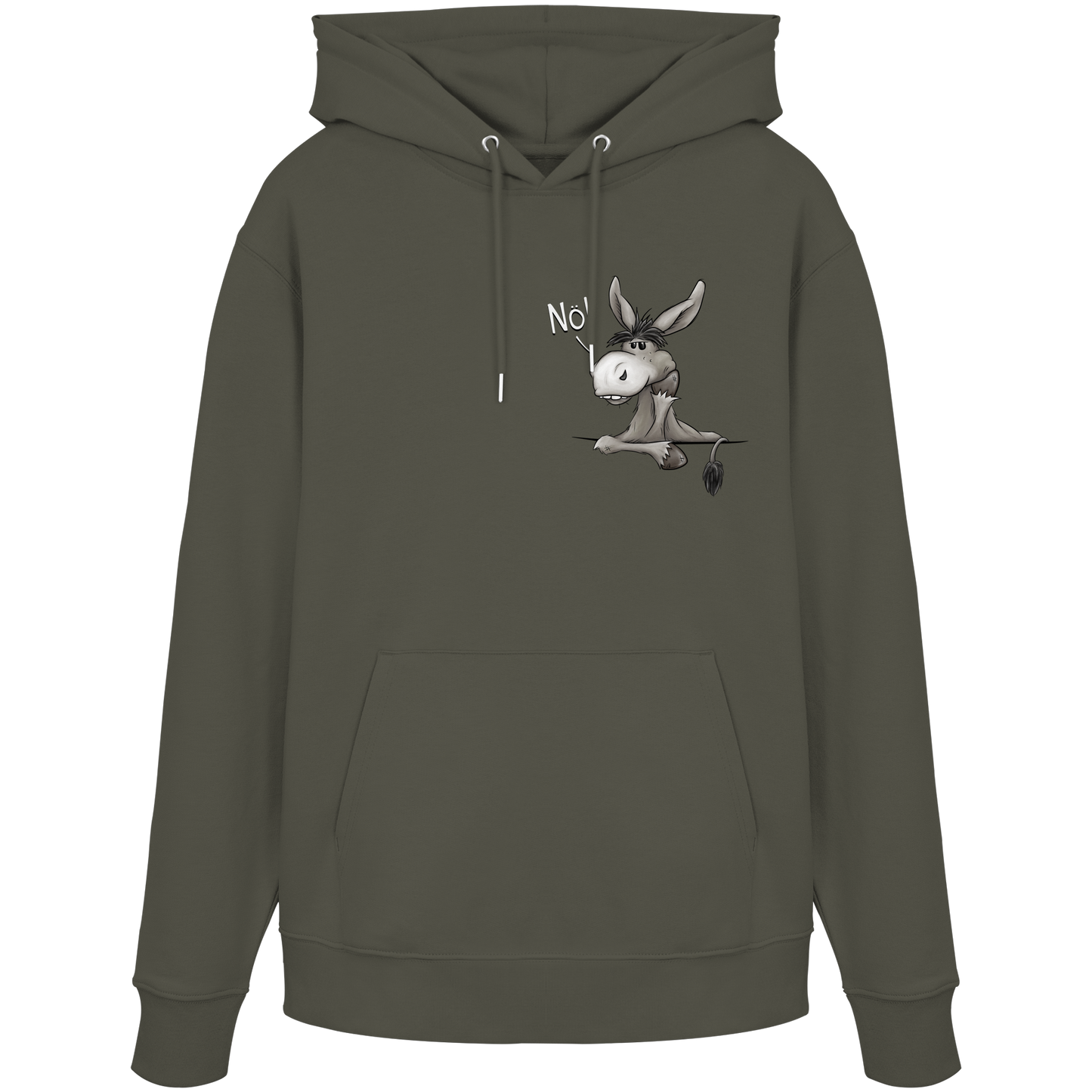 Nö! Störrischer Esel - Organic Hoodie