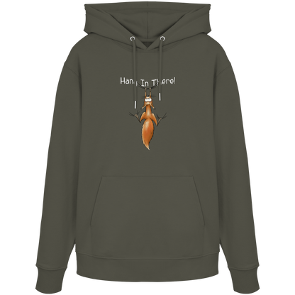 Hang In There | Lässiges Eichhörnchen - Organic Hoodie