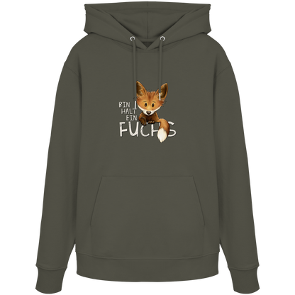 Bin halt ein Fuchs - Organic Hoodie