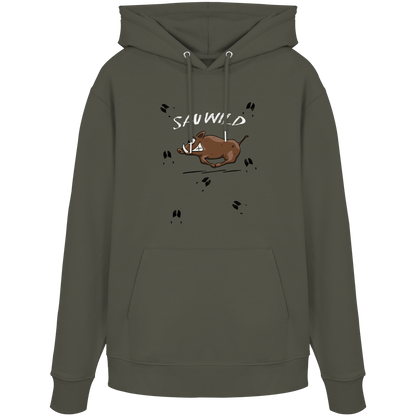 Sauwild wilde Sau | Wildschwein Keiler - Organic Hoodie