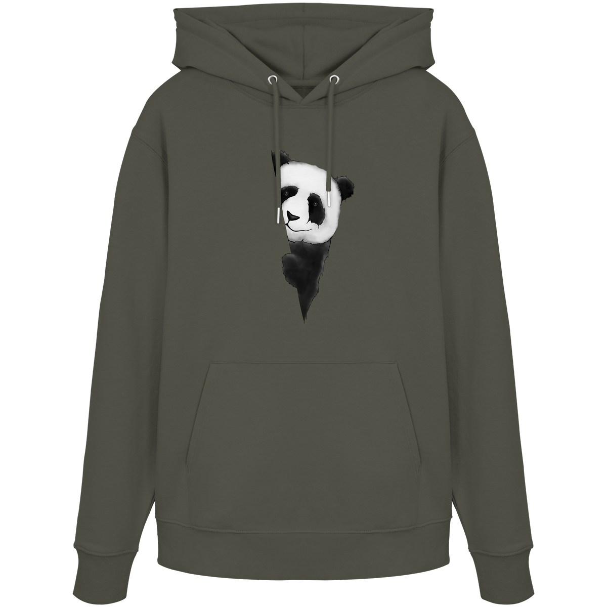 Panda Bär Illustration - Organic Hoodie