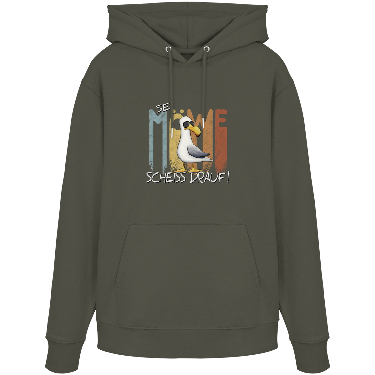 Sei Möwe Scheiß Drauf  - Organic Hoodie