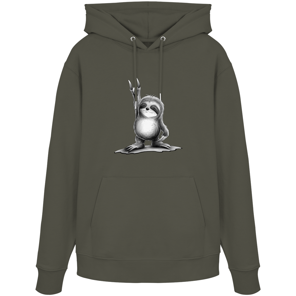 Rock On Party Faultier - Organic Hoodie