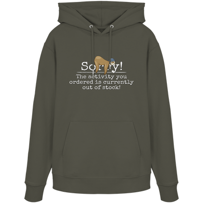 No-Activity Faultier - Organic Hoodie
