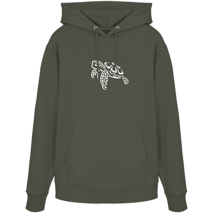 schwimmende Meeres-Schildkröte - Organic Hoodie