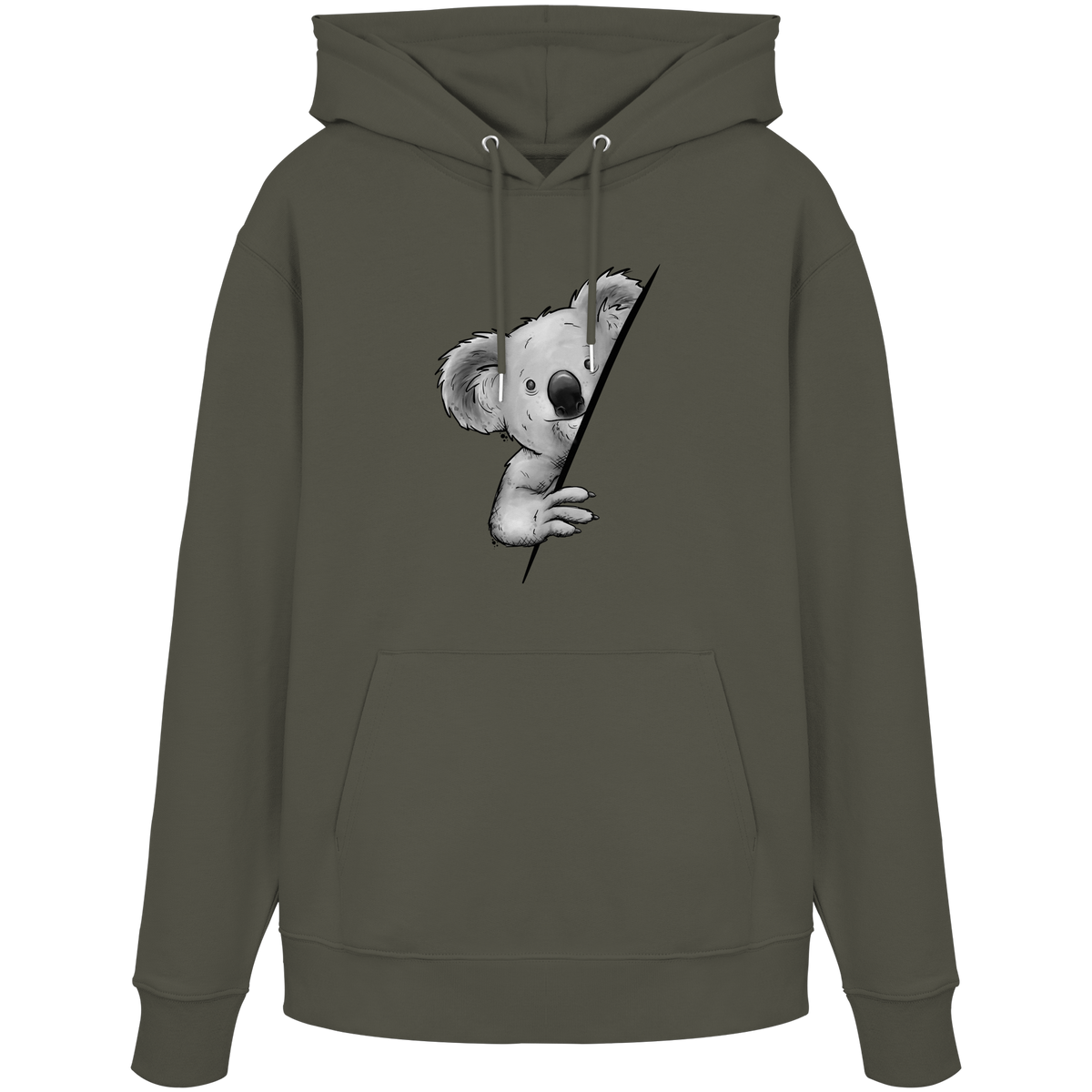 Koala Bär Illustration - Organic Hoodie