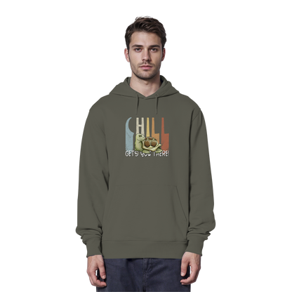 Gechillt gemütliche Schildkröte - Organic Hoodie