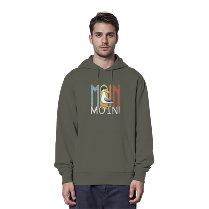 Moin Moin norddeutsche Möwe - Organic Hoodie