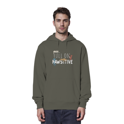 Full On Pawsitive! Gechillte Katzen - Organic Hoodie