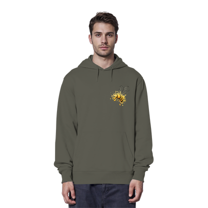 Lässige kleine Honig-Biene - Organic Hoodie